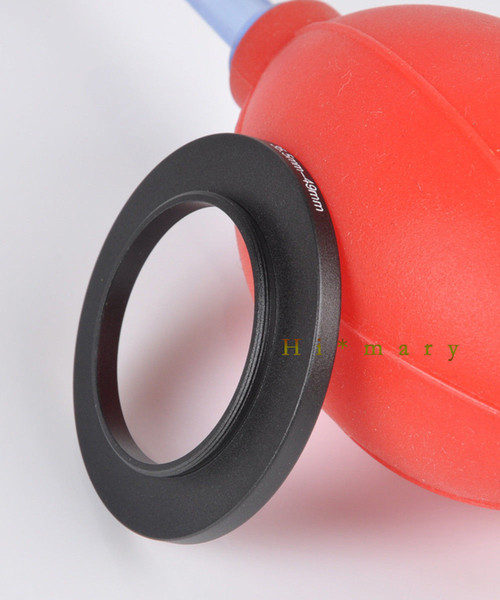 Wholesale- metal 35.5-49 mm metal lens filter step up ring adapter ring for dslr camera lens