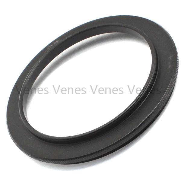 Wholesale- 52mm Male to 62mm Male Marco Reverse Coupling Ring Adapter Black