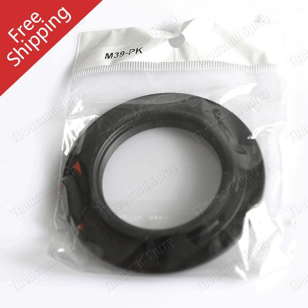 Wholesale- Free shipping JUPITER M39 39mm Lens to PK MOUNT ADAPTER K20D K10D K200D K100D K-X Adapter