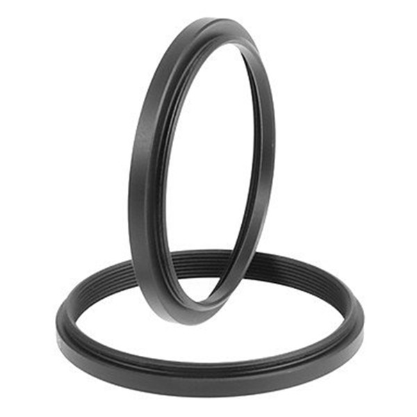 Wholesale- JUST NOW High-quality 2PCS 40.5-62MM Step-Up Ring Filter Adapter (40.5MM Lens to 62MM Accessory) (2 PCS Ring Filter Adapter)