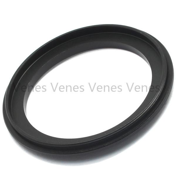 Wholesale- 49mm Male to 58mm Male Marco Reverse Coupling Ring Adapter Black