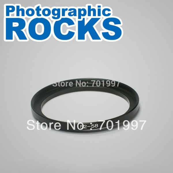 Wholesale- Pixco Lens Filter Adapter R ing Suit For 52mm to 58mm Step Up 52-58mm Ring