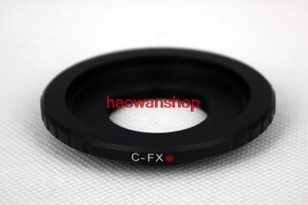 Wholesale- C Mount 16mm film cctv Movie lens adapter to Fujifilm fuji FX X X-E2/X-E1/X-Pro1/X-M1/X-A2/X-A1/X-T1 xpro2 camera