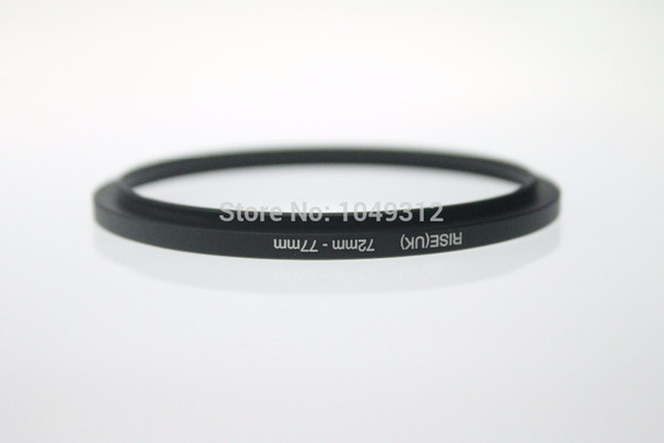 Wholesale- lower price RISE(UK) 72-77 MM 72 MM -77MM 72 to 77 Step Up Ring Filter Adapter