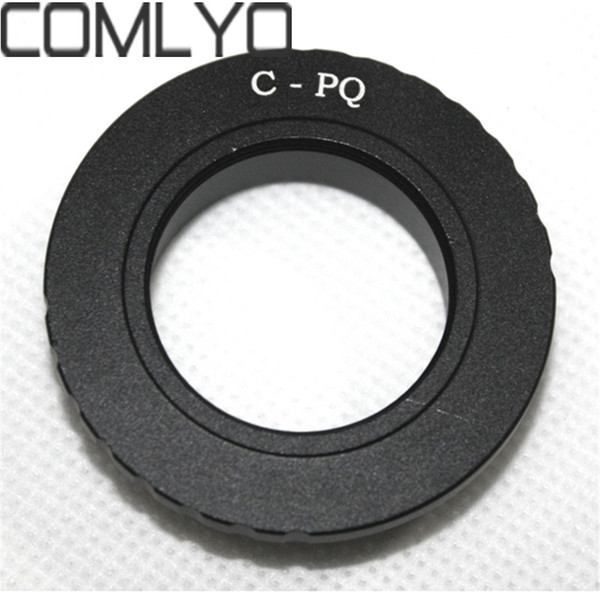 Wholesale- Free Shipping! COMLYO Camera Lens adapter for C Mount for Pentax Q Q7 Q10 Q-S1 Camera Mount Adapter Rings C-PQ C-P/Q