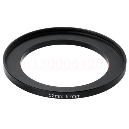 Wholesale- 10PCS 52mm-67mm 52-67 mm 52 to 67 Step Up Ring Lens Filter Adapter For filter, lens hood,