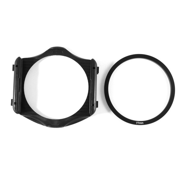 Wholesale- CES-77mm Adapter Ring + 3-Slot Filter Holder for Cokin P Series Camera