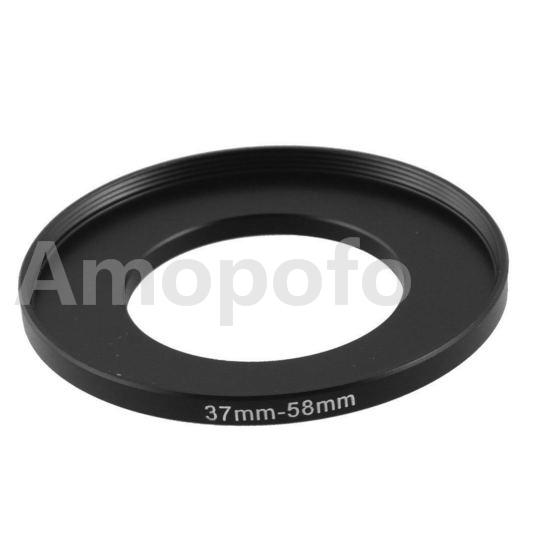 Amopofo Universal37-58mm /37mm to 58mm Step Up Ring Filter Adapter for UV,ND,CPL,Metal Step Up Ring Adapter