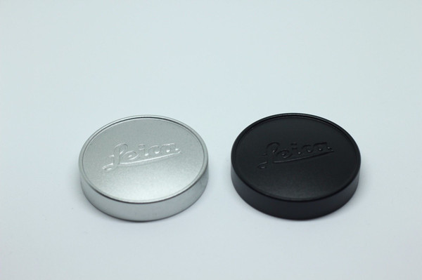 Wholesale-metal front Lens Cap/Cover protector Silver/Black for leica e39 M 39mm Summicron Summaron Tinra camera