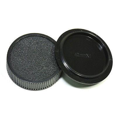 10Pairs camera Body cap + Rear Lens Cap for M42 42mm Screw Mount Camera and lens free shipping