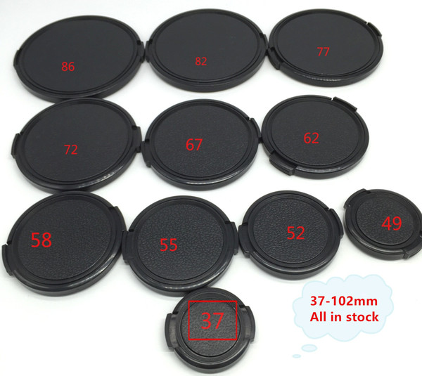 Nikon Canon 49mm 52mm 55mm 58mm 62mm 67mm 72mm 77mm 82mm 86mm Camera Lens Cap Protection Cover Lens Front Cap DSLR Lens