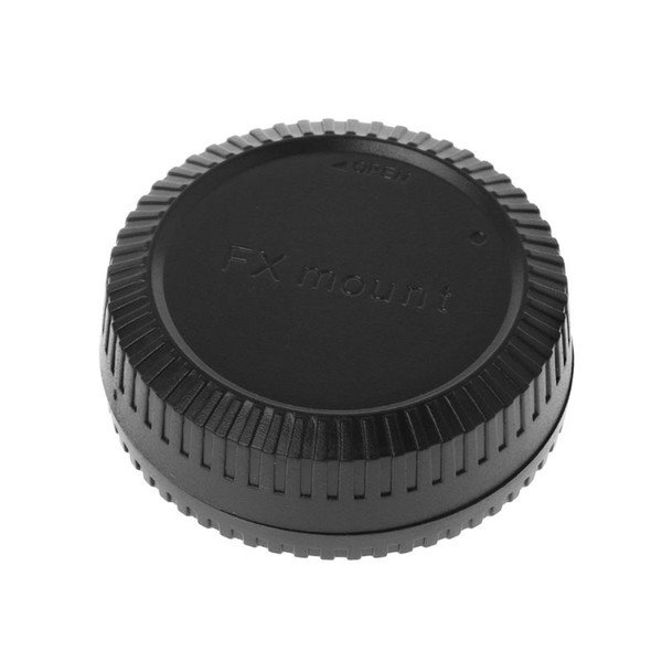 Rear Lens Body Cap Camera Cover Anti-dust Protection Plastic Black for Fuji FX X Mount