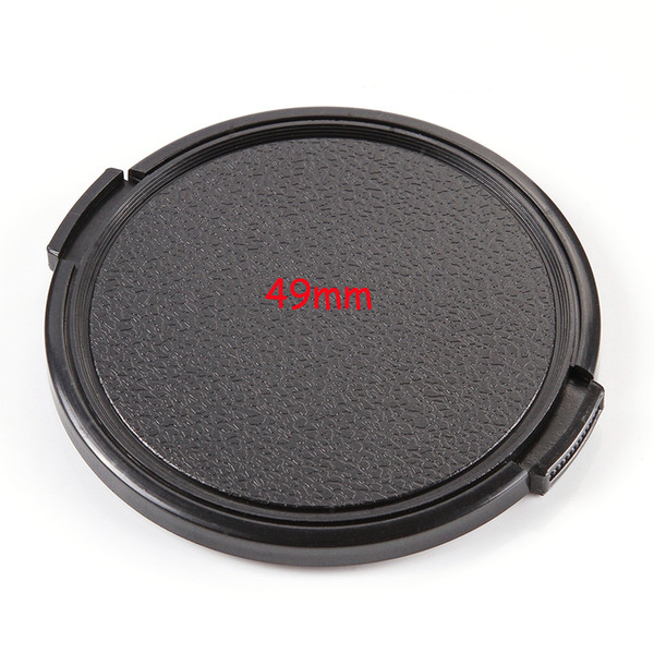 49mm Snap-on Front Filter Lens Cap Cover for Canon Nikon Olympus Sony Pentax 49