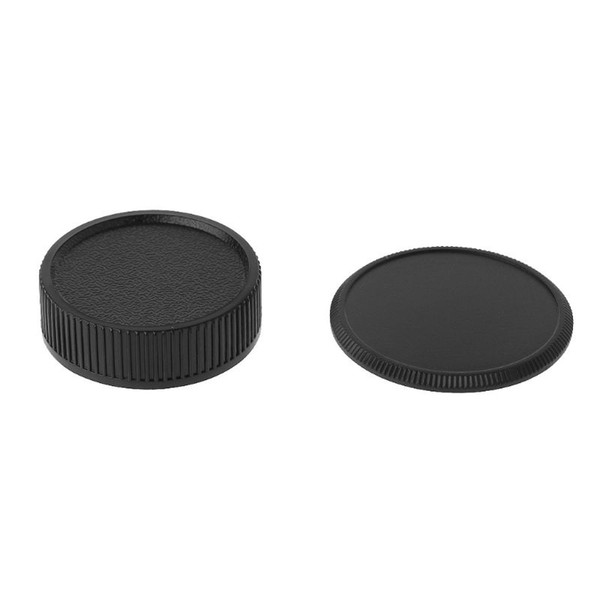 Rear Lens Cap/Body Cap Cover Screw Mount For Universal 39mm Leica M39 L39 Black