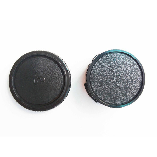 Wholesale 50Pairs/lot camera Body cap + Rear Lens Cap for CAN ON FD Camera lens DSLR