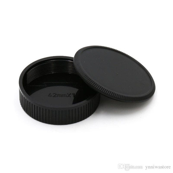 Wholesale 50 Pair/lot camera Body cap + Rear Lens Cap for M42 42mm Screw Mount Camera and lens