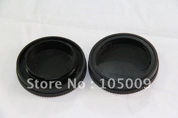 Wholesale-Rear Lens Cap / Cover+Camera Body Cap for E mount NEX-3/C3/5/5N/6/7/5T A7 A7 I A7r A5100 A7s A3000 A5000 A6000 a6300