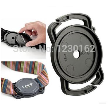 Wholesale-Camera Lens Cap Holder Keeper L For Lens Cap 52mm/58mm/67mm Universal