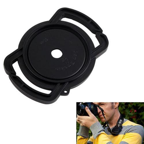 Wholesale-Camera Lens Cap keeper 43mm 52mm 55mm Universal Lens Cap Camera Buckle Lens Cap Holder Keeper Free shipping