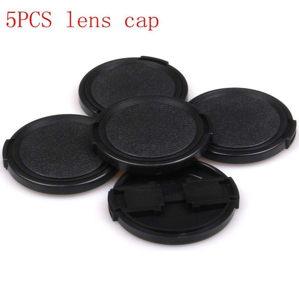 Wholesale-Free shipping 5 pcs 58mm Side-Pinch Lens Cap protection cover for Lens Filters DC & adapters Fuji x10 x20 x100 x100s Lens hood