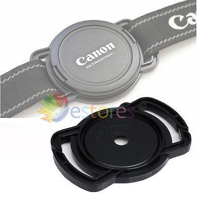 Wholesale-2PCS Camera prevent lost Lens Cap Buckle Holder Protection cover For 43mm 52mm 55mm Sizes by Buckle WIth Tracking Number