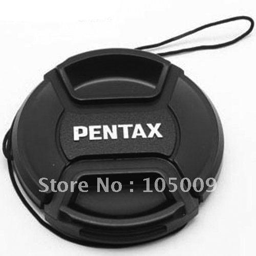 Wholesale-49 52 55 58 62 67 mm Center Pinch Snap-On Front Lens Cap Cover for pentax PK