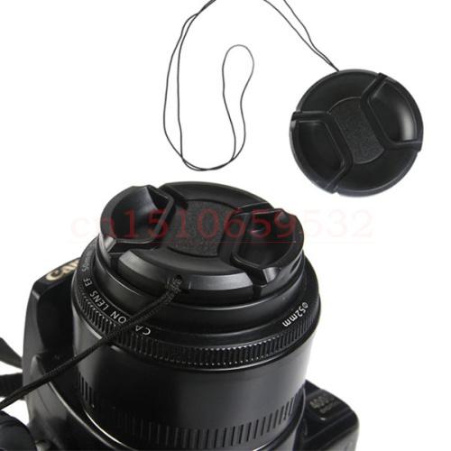 Wholesale-62mm Center Pinch Snap-on Front Lens Cap For pentax k30 kr K-X K-7 K10D K100D K20D K200D 18-135Lens Filters