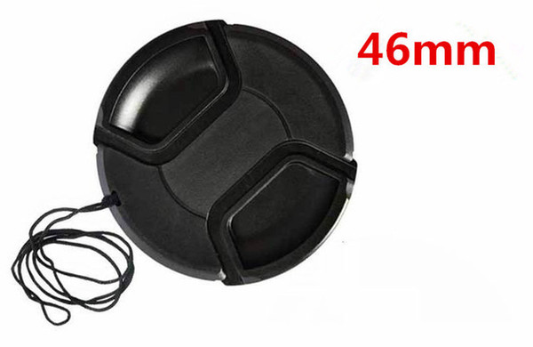 Wholesale-free ship46mm center pinch Snap-on cap cover for 46mm camera Lens