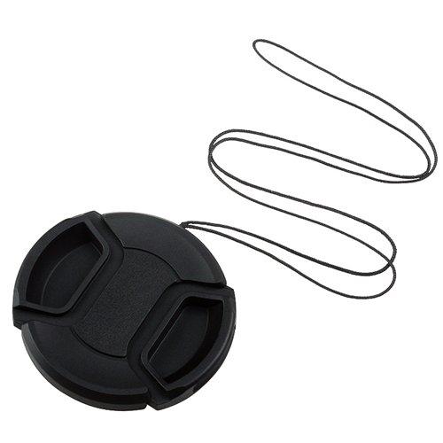 Wholesale-55mm Camera Lens Cap, Black