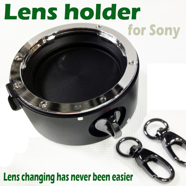 lens changing stand-by helper lens Quick changing tool fast equipment flipper double holder for NEX A7 A7R DSLR