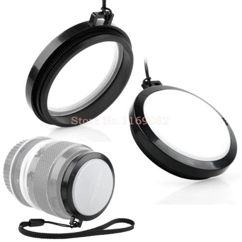 Wholesale-77mm White Balance Lens Cap with Filter Mount for Can&n Nik&n 70-200mm,24-70mm, 24-105mm Lens