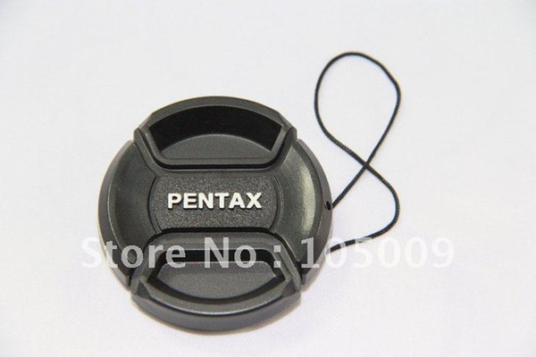 Wholesale-49 mm 49mm Center Pinch Snap-On Front Lens Cap Cover for pentax PK