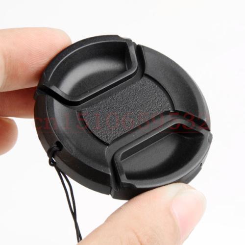 Wholesale-Size 40.5mm 46mm 49mm 52mm 55mm 58mm 62mm 67mm 72mm 77mm 82mm Snap-On Lens Front Camera Lens Cap Cover for DSLR Lens Protector