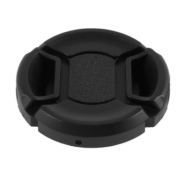 Wholesale-5 X Univeral 37mm Center Pinch Front Lens Cap for DSLR Camera