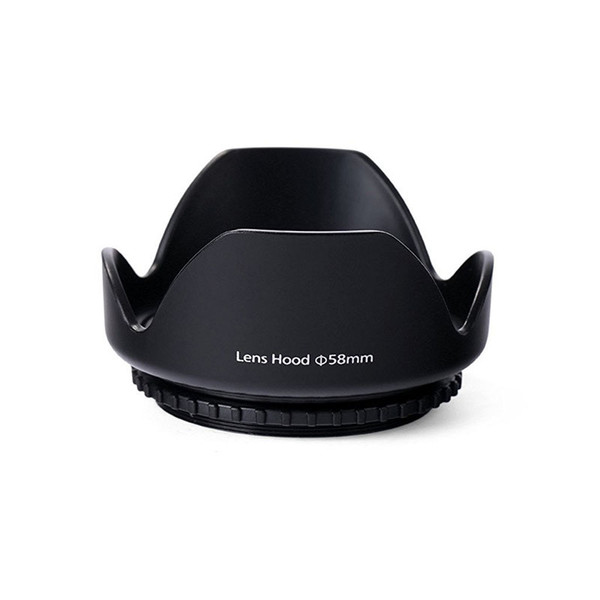 58mm Flower Petal Lens Hood for Canon EOS 700D 1200D 100D 70D 750D Nikon D3200 D7200 D3300 Sony Pentax Digital Camera