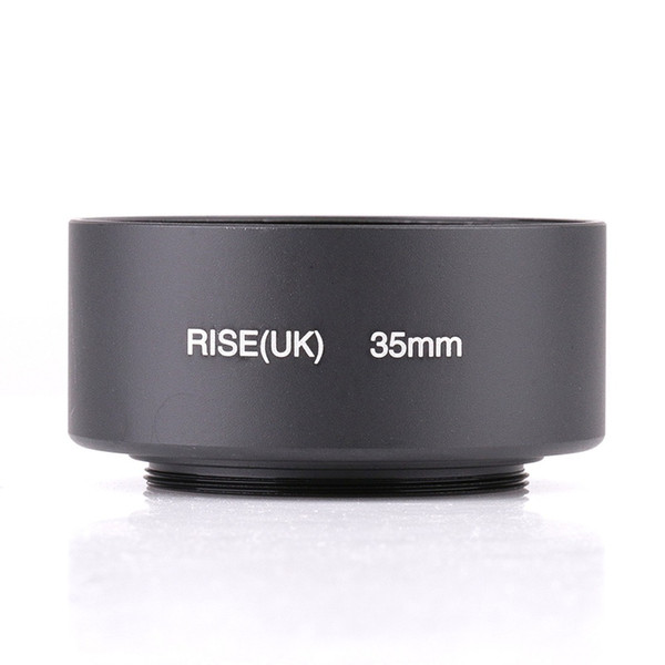 es Accessories Camera Lens Hoods 35 New black Metal Lens Hood for 35mm f1.7 /50mm f1.4 CCTV camera Lens