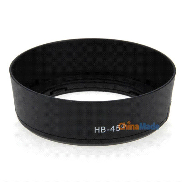 HB-45 Tele Metal Camera Lens Hood for Nikon 18-55mm f/3.5-5.6G ED II Lenses hood hood scarf