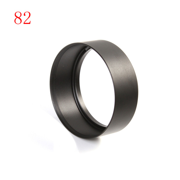 82mm Standard Screw-in Mount Metal Lens Hood For Canon Nikon Pentax Sony Olympus