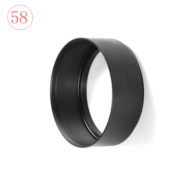 58mm Metal Lens Hood For Canon 1100D/1000D/600D/550D/500D EF-S 18-55mm f/3.5-5.6