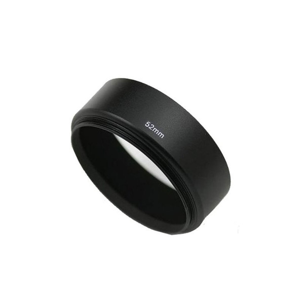 52mm Metal Lens Hood for Canon, Nikon, Olympus, Panasonic, Pentax,Samsung, Sony, Leica etc