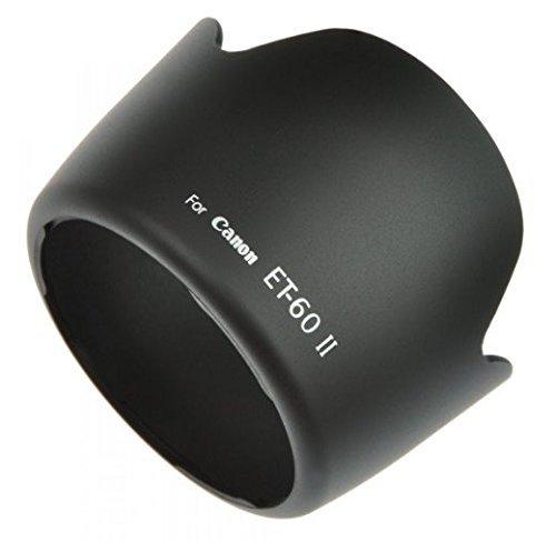 ET-60 II Lens Hood for Canon EF 75-300mm F/4-5.6 III EF-S 55-250MM F/4-5.6 IS