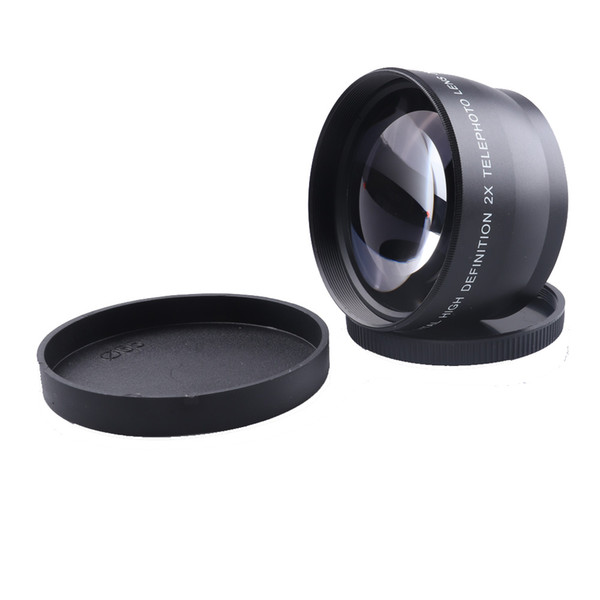 52mm 2.0x Telephoto Lens for Nikon D90 D80 D700 D3000 D3100 D3200 D5000 D5100 D5200 18-55mm DSLR Cameras