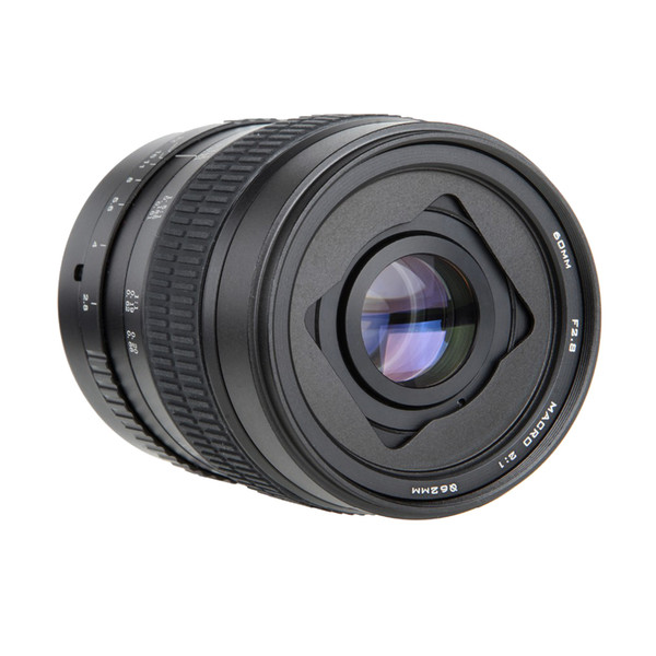 60mm f/2.8 2:1 Super Macro Manual Fixed Focus Lens for Nikon D3100 D3200 D3300 D3400 D5100 D5200 D5300 Camera Lens