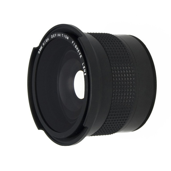 52MM 0.35x Fisheye Wide Angle Macro Lens for Nikon D7100 D5200 D5100 D3100 D90 and Canon Sony cameras with 52mm Filter Thread