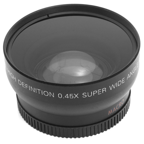 52MM 0.45x Wide Angle Lens + Macro Lens for Nikon D7100 D7000 D5200 D5100 D3200 and Canon Sony cameras with 52mm Filter Thread