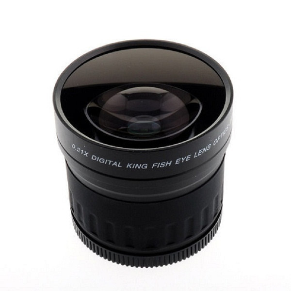 58mm 0.21x Fish Eye Lens fisheye for Canon 750D 700D 650D and Nikon Sony FUJI Camera with 58mm UV Filter Lens Thread