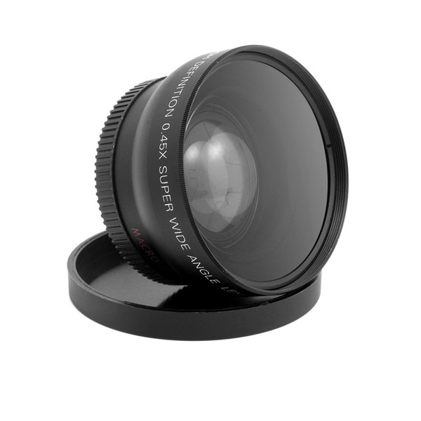 HD 52MM 0.45x Wide Angle Lens with Macro Lens for Canon Nikon Sony Pentax 52MM DSLR Camera