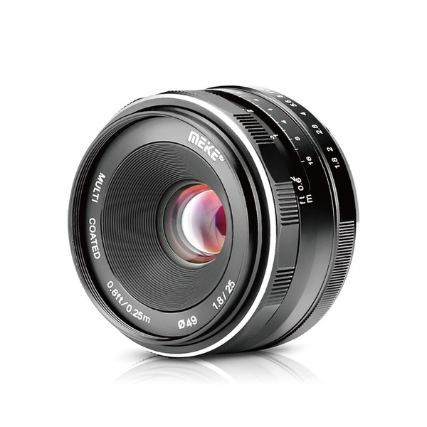 25mm f/1.8 Large Aperture Wide Angle Lens Manual Focus Lens for Sony Mirrorless Emount Camera