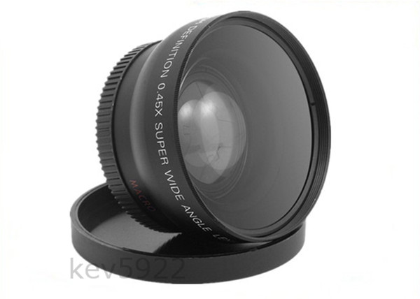 52mm Digital High Definition 0.45X Super Wide Angle Lens & Macro for Camera