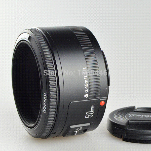 In-Stock!! YONGNUO Lens Fixed Focus Lens EF 50mm f/1.8 Standard Large Aperture Auto Focus Portrail 50mm Lens For Canon